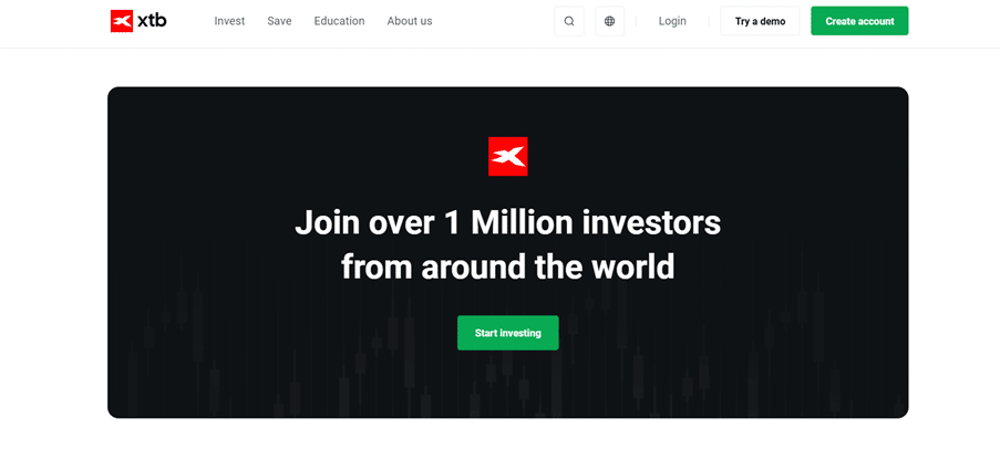 XTB welcomes over 1 million investors globally, offering reliable trading tools, fast execution, and access to various markets for all trading styles.