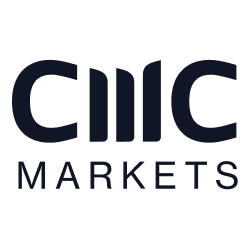 CMC Markets logo - financial trading and investment services company branding.